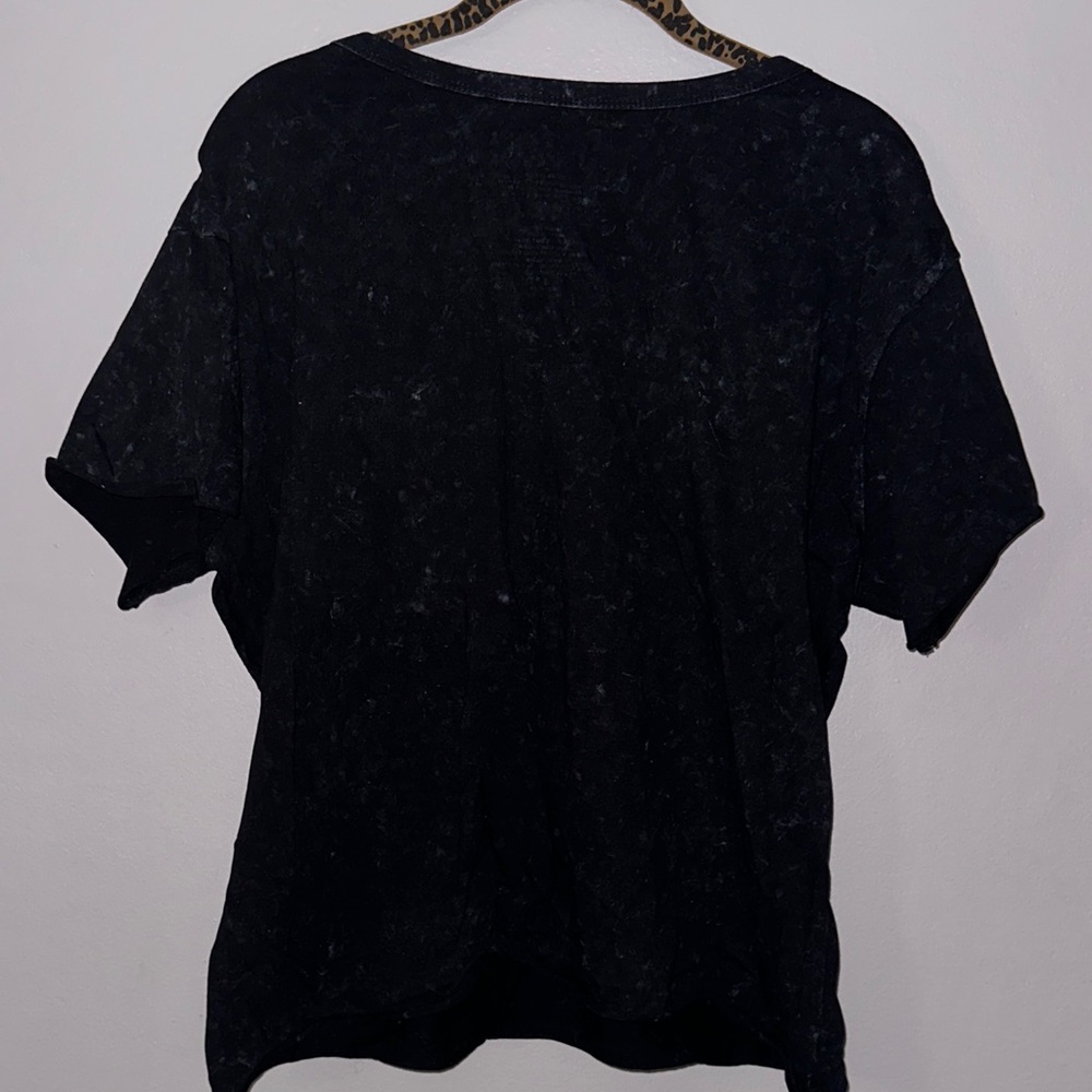 AC/DC Black and Gray V-Neck Tee - Picture 3 of 3